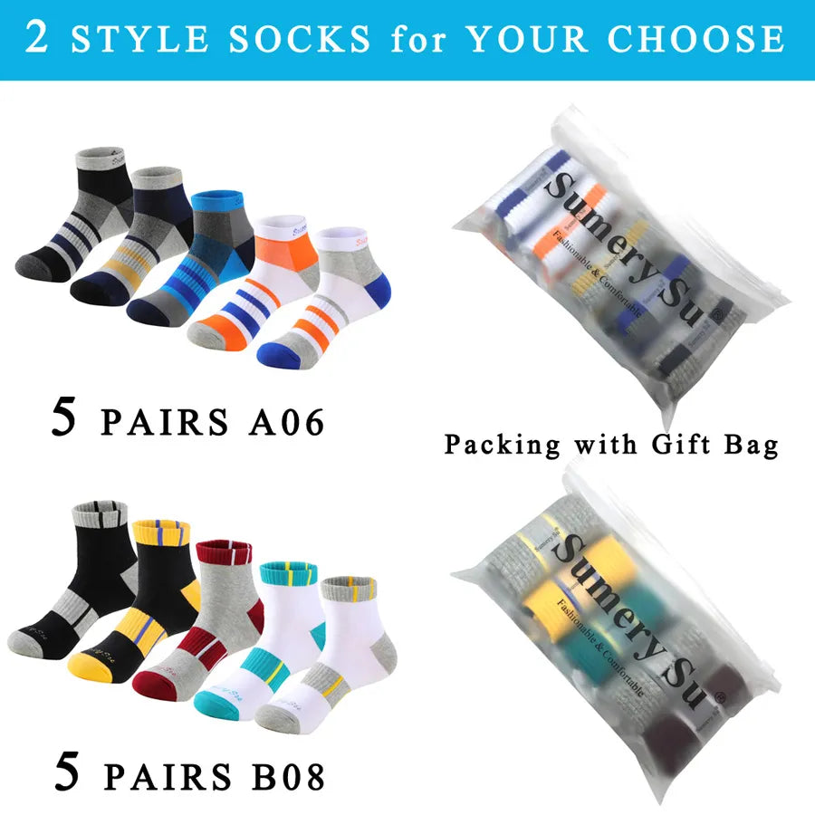 Pairs/Lot Men's Running Sport Socks