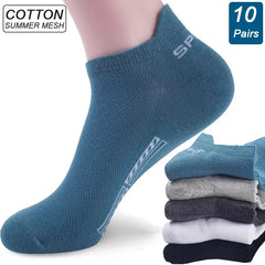 High-Quality Breathable Cotton Ankle Socks for Men