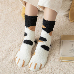 Kawaii Cartoon Fleece Socks