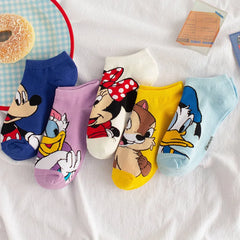 Cute Mickey Boat Socks