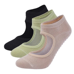 High-Quality Backless Yoga Socks for Women