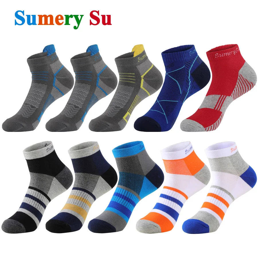 Men's Short Athletic Running Sports Socks