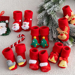 Christmas Joy Baby Socks