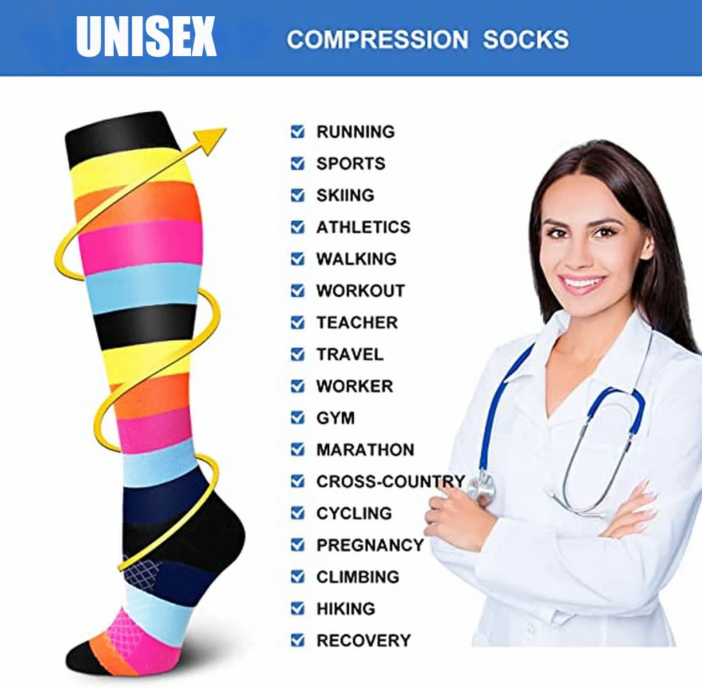 Sports Compression Circulation Socks