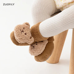 Cartoon Animal Baby Winter Socks