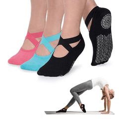 Non-Slip Bandage Cotton Socks for Women