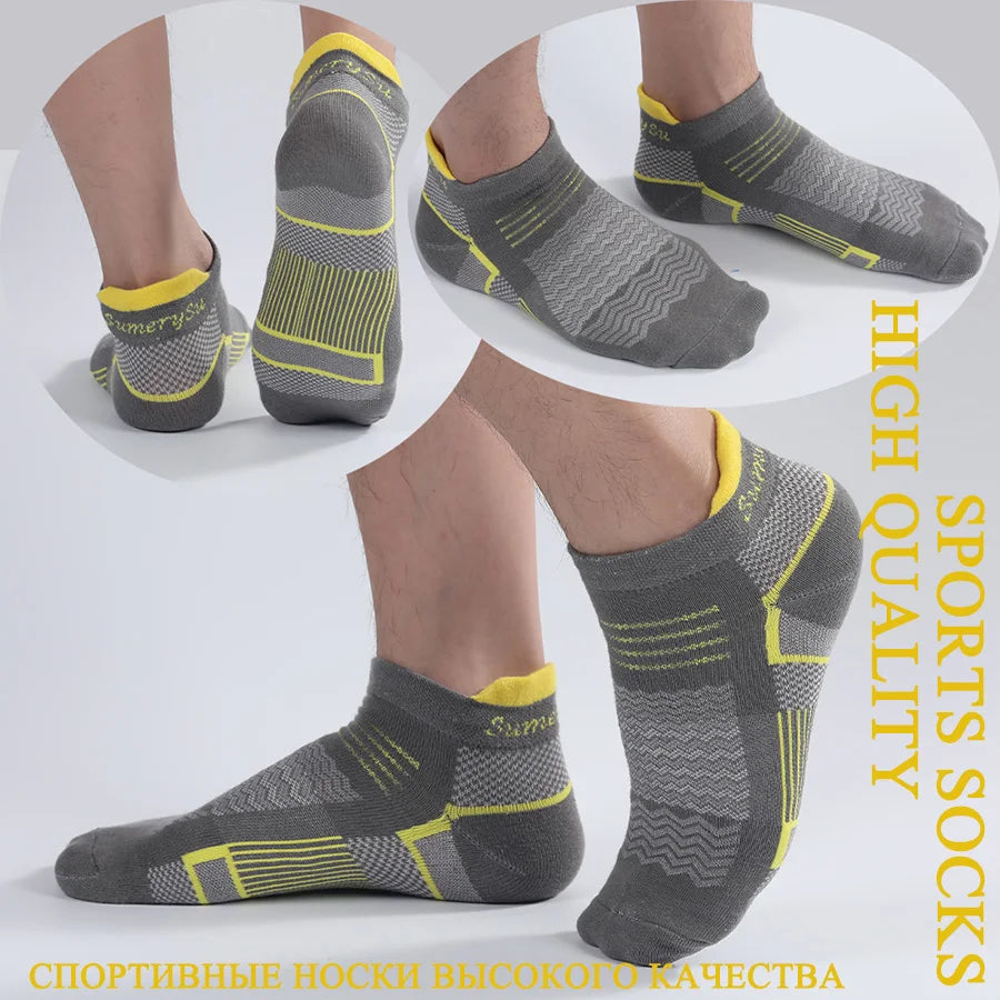 Men's Short Athletic Running Sports Socks