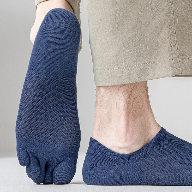 Fashion Open Toe Sweat-Absorbing Boat Socks