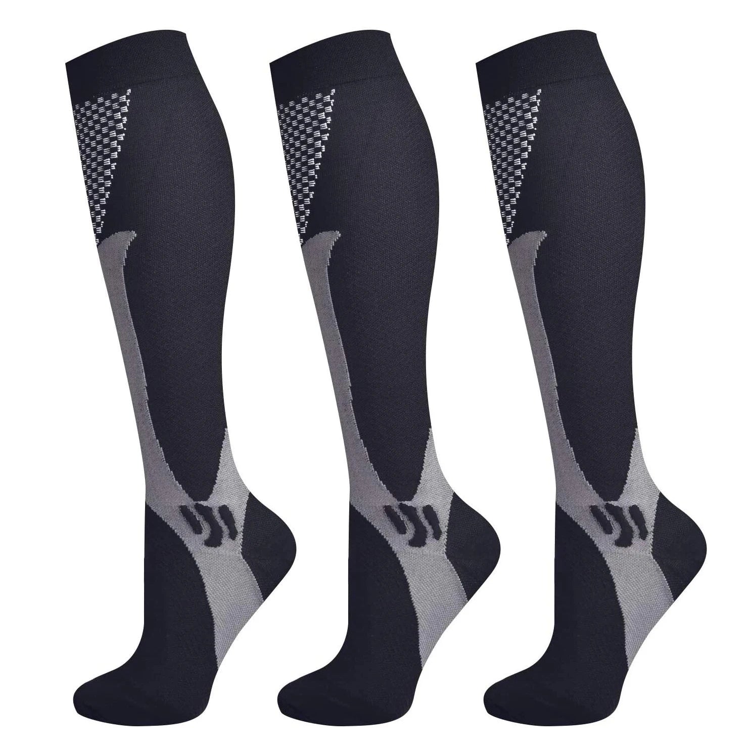 Pairs Compression Socks for Blood Circulation Relief